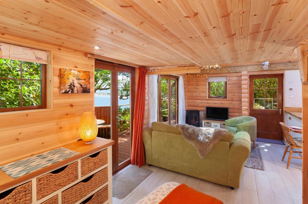 Porthole Log Cabin Minehead Dış mekan fotoğraf