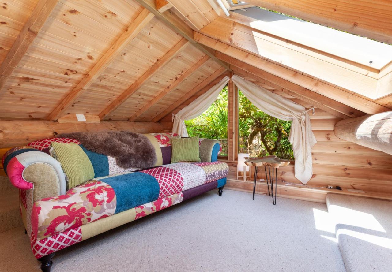 Porthole Log Cabin Minehead Dış mekan fotoğraf
